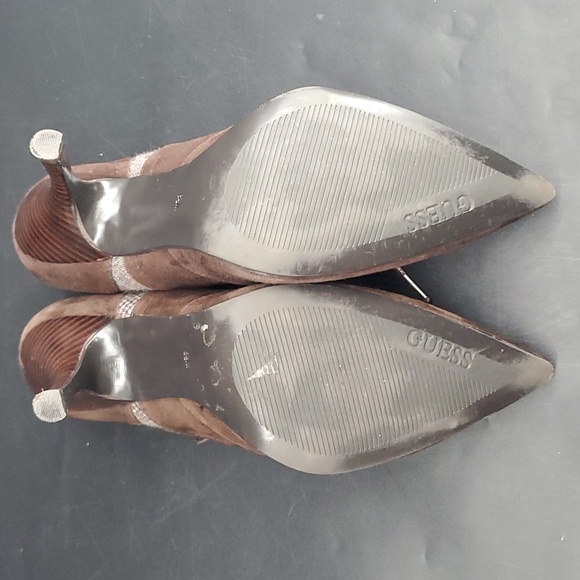 GUESS Briclyn Wingtip Lace-up Heels 8.5 - Picture 6 of 7